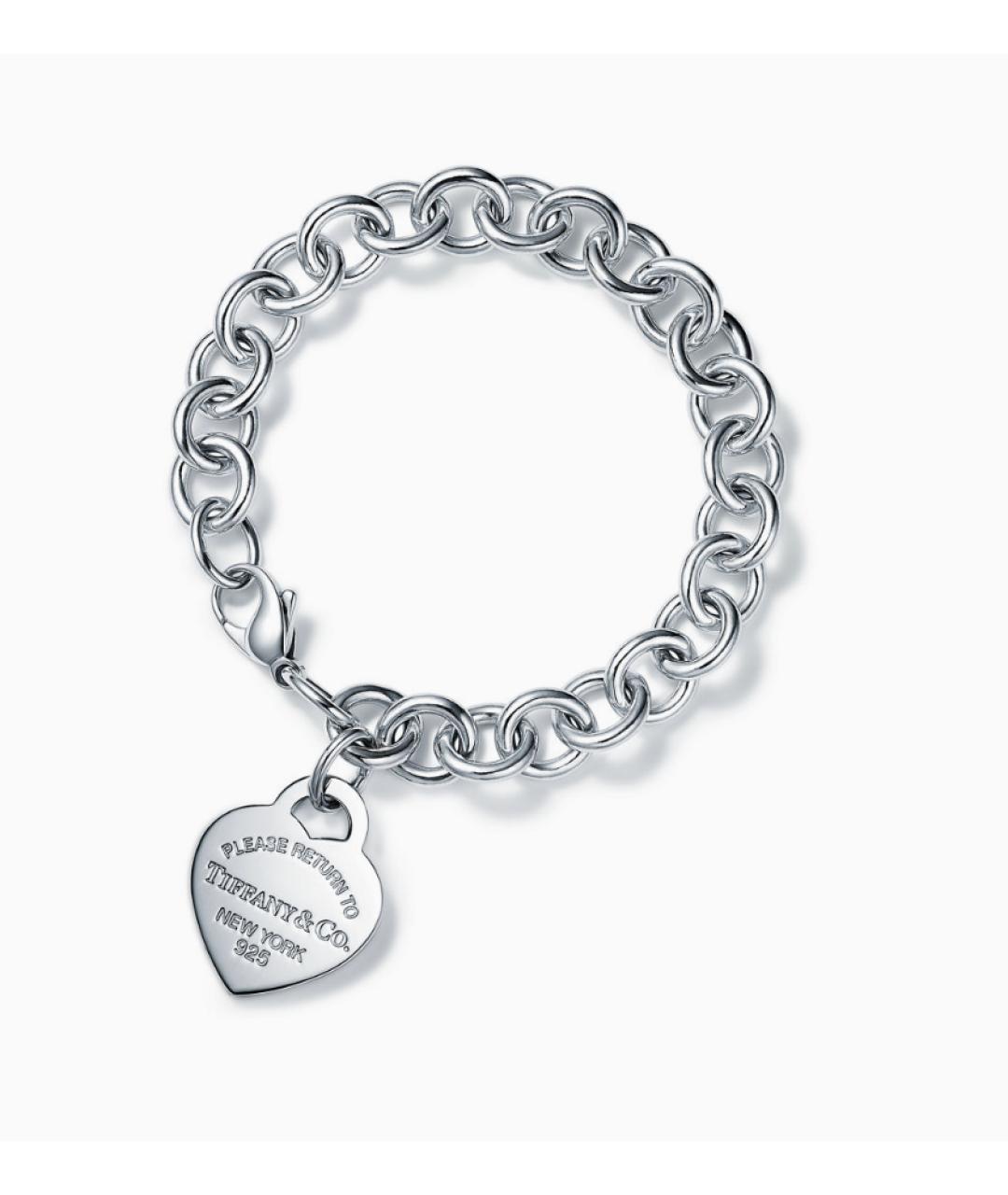 TIFFANY&CO Серебряный серебряный браслет, фото 4