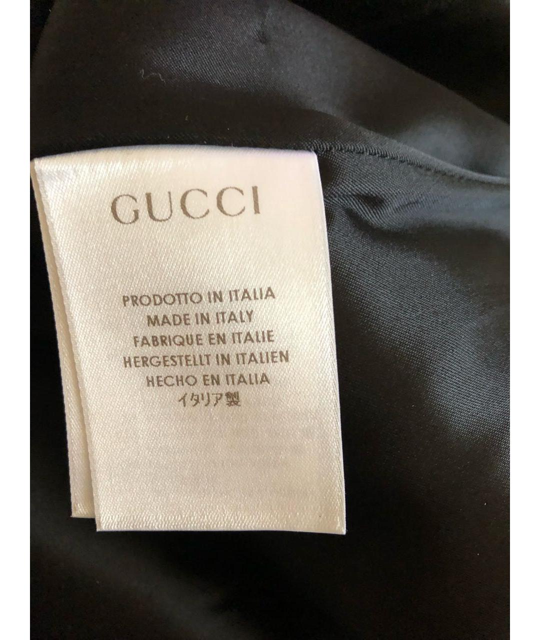 GUCCI Горчичная юбка миди, фото 5