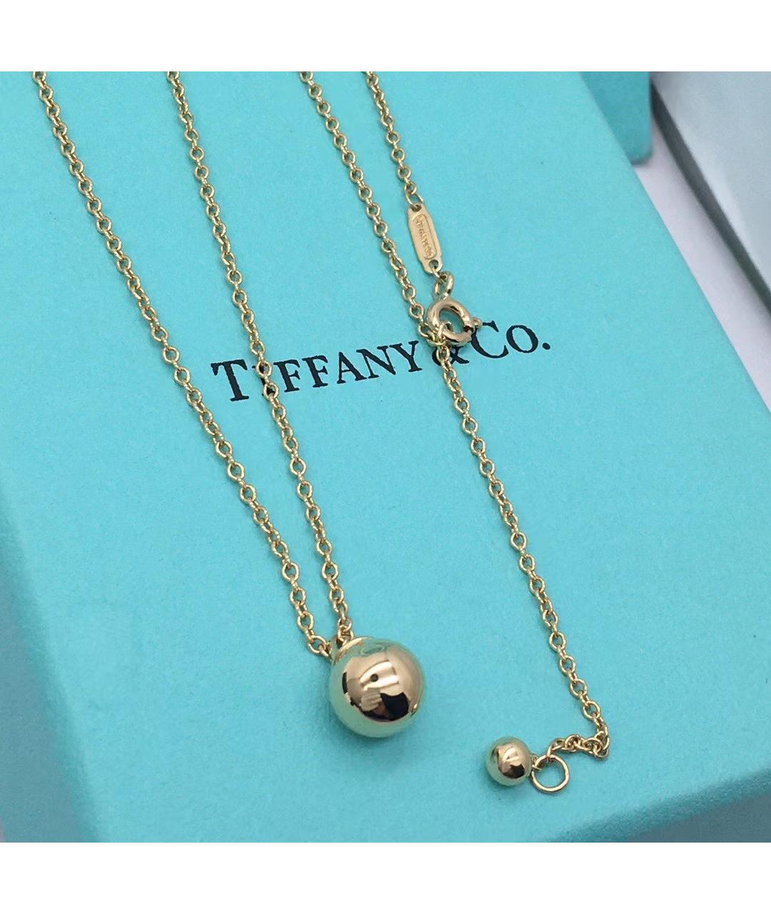 TIFFANY&CO Золотое колье из желтого золота, фото 2