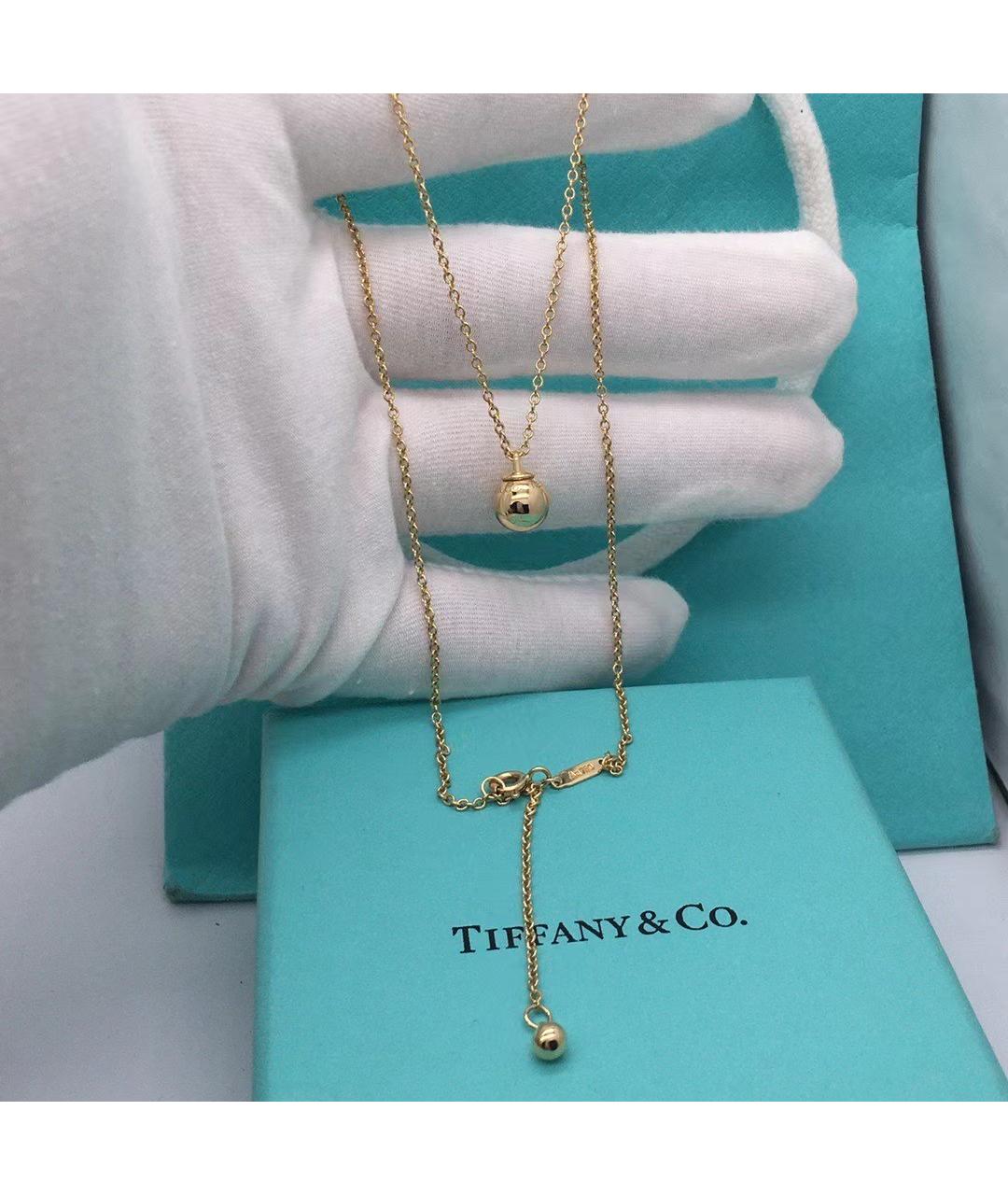 TIFFANY&CO Золотое колье из желтого золота, фото 4
