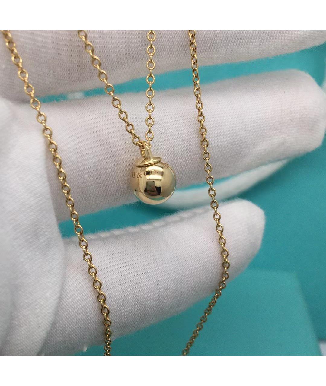 TIFFANY&CO Золотое колье из желтого золота, фото 5