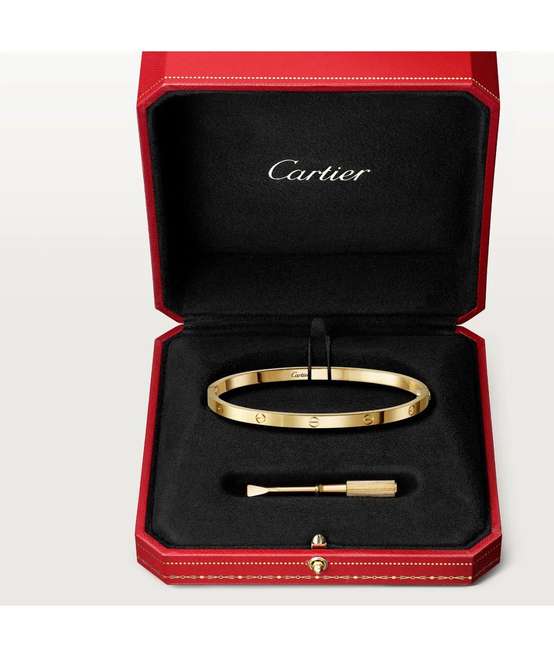 CARTIER Золотой браслет из желтого золота, фото 2