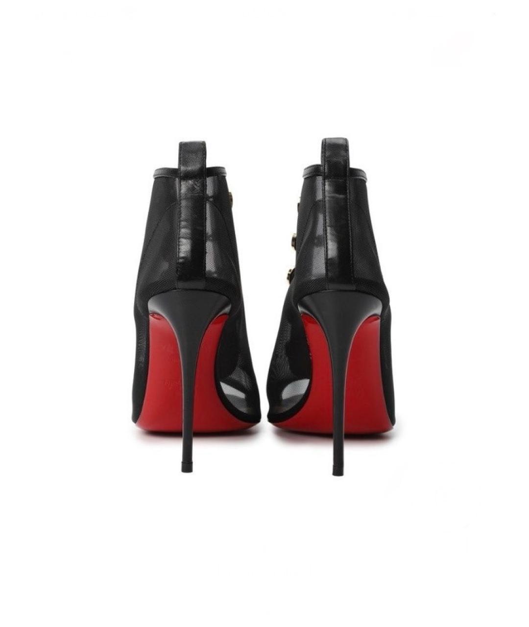 CHRISTIAN LOUBOUTIN Черные ботильоны, фото 4