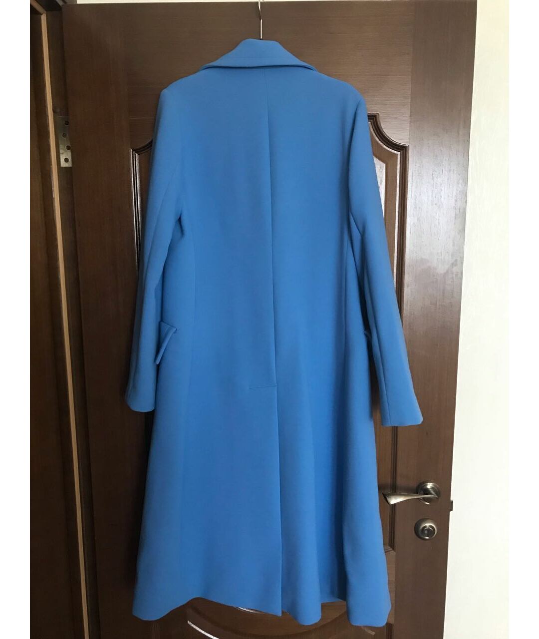 MARNI Голубое шерстяное пальто, фото 2