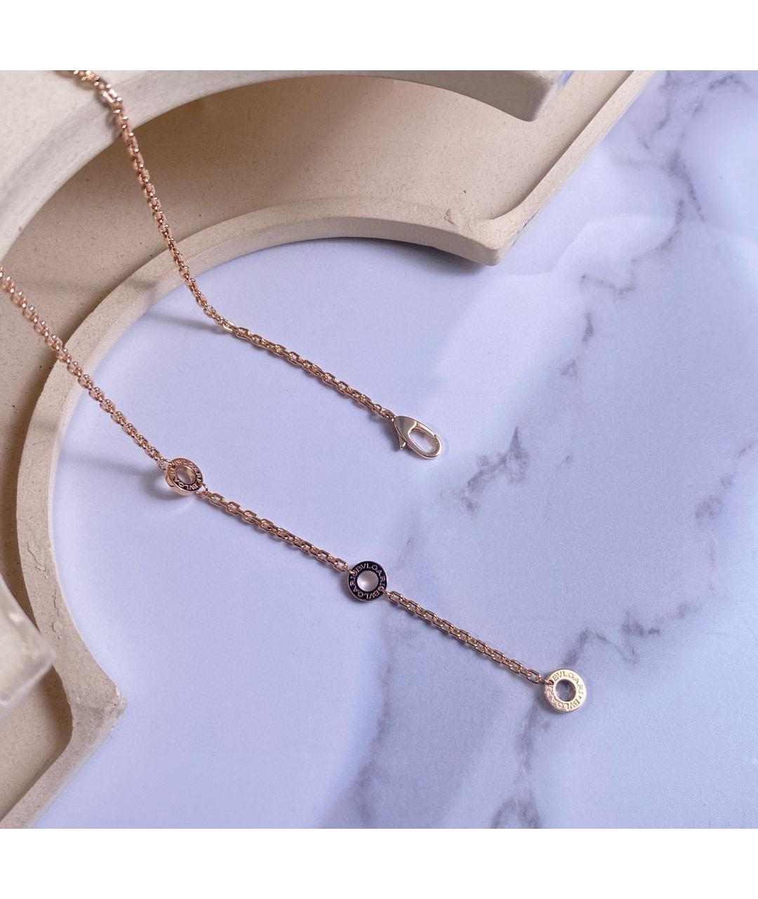 BVLGARI Розовая подвеска из розового золота, фото 4