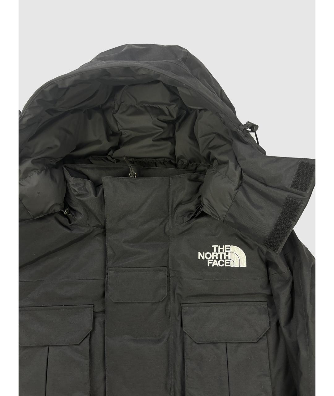 North face black parka online