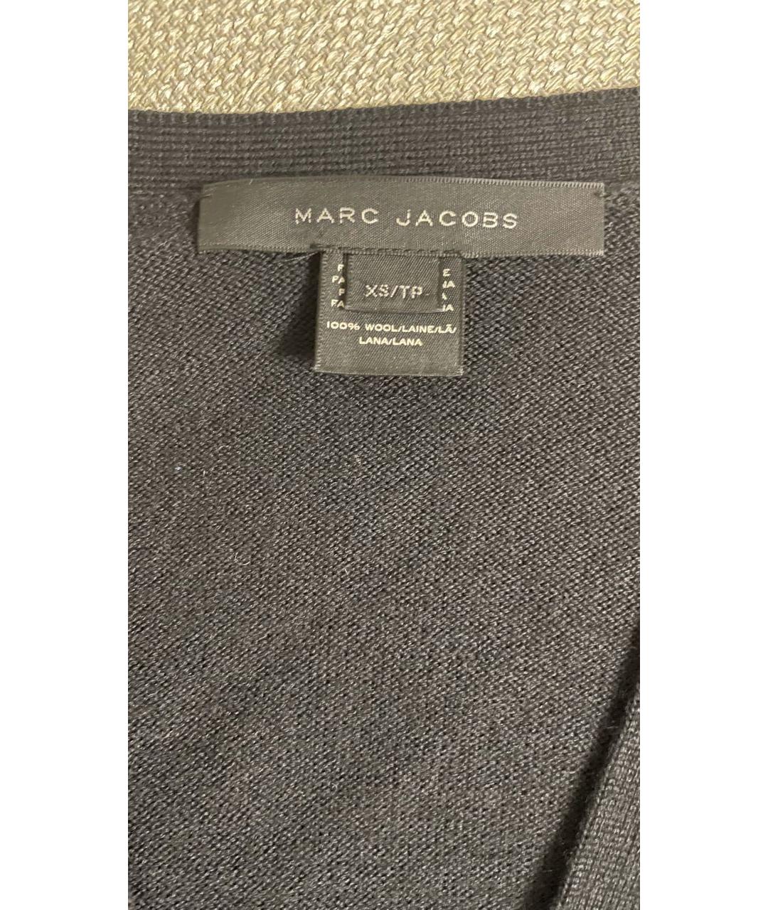 MARC JACOBS Черный шерстяной кардиган, фото 5