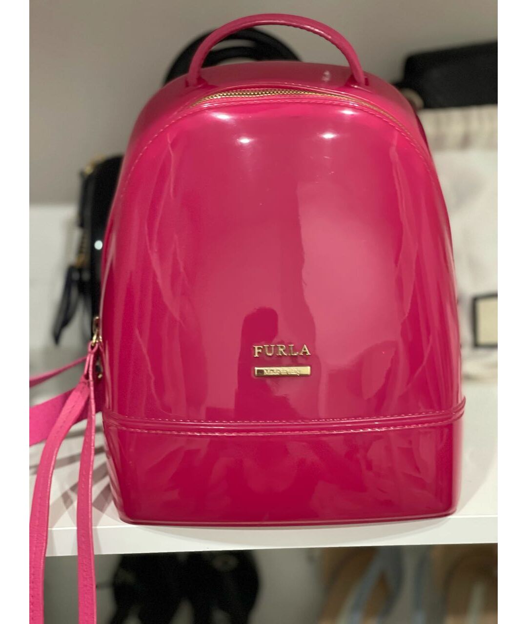 FURLA Розовый рюкзак, фото 6