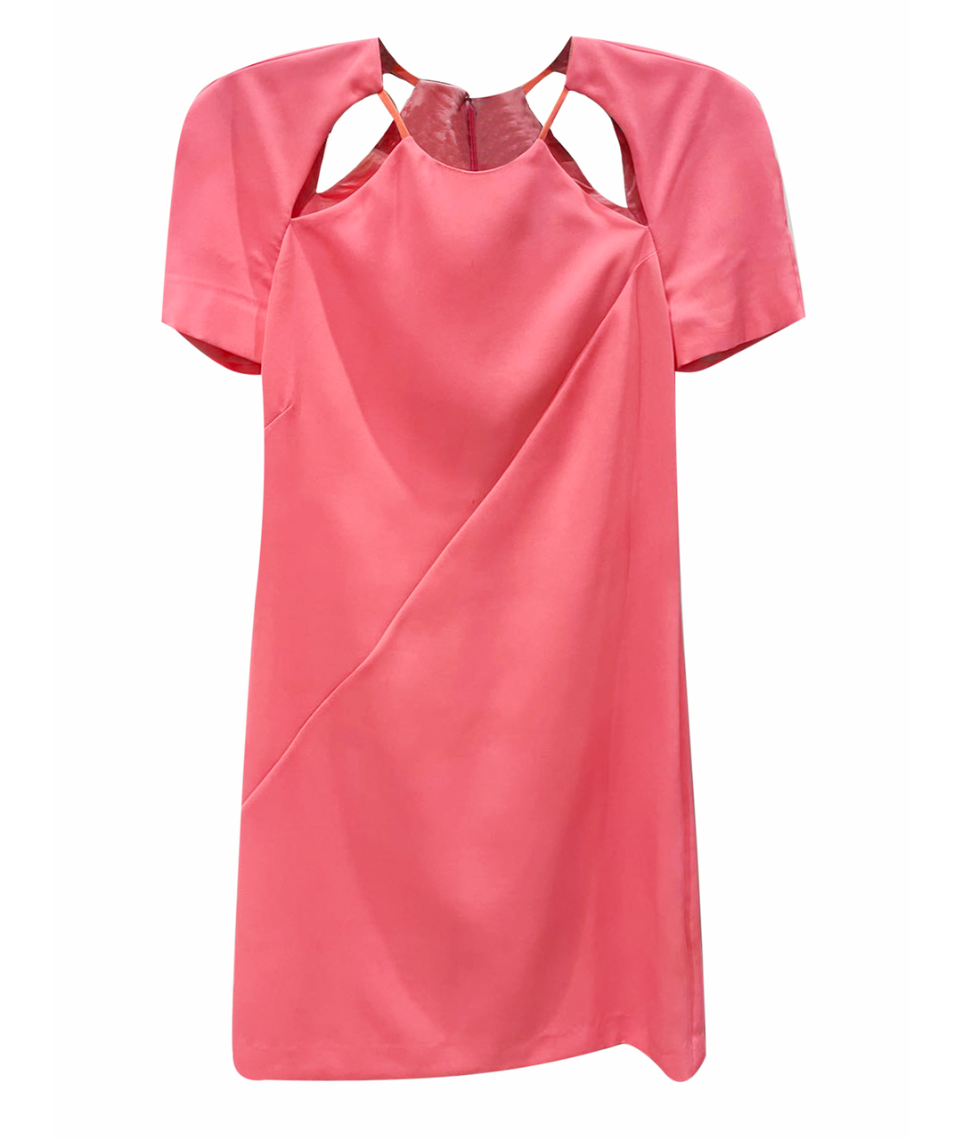 VERSUS VERSACE Розовое коктейльное платье, фото 1