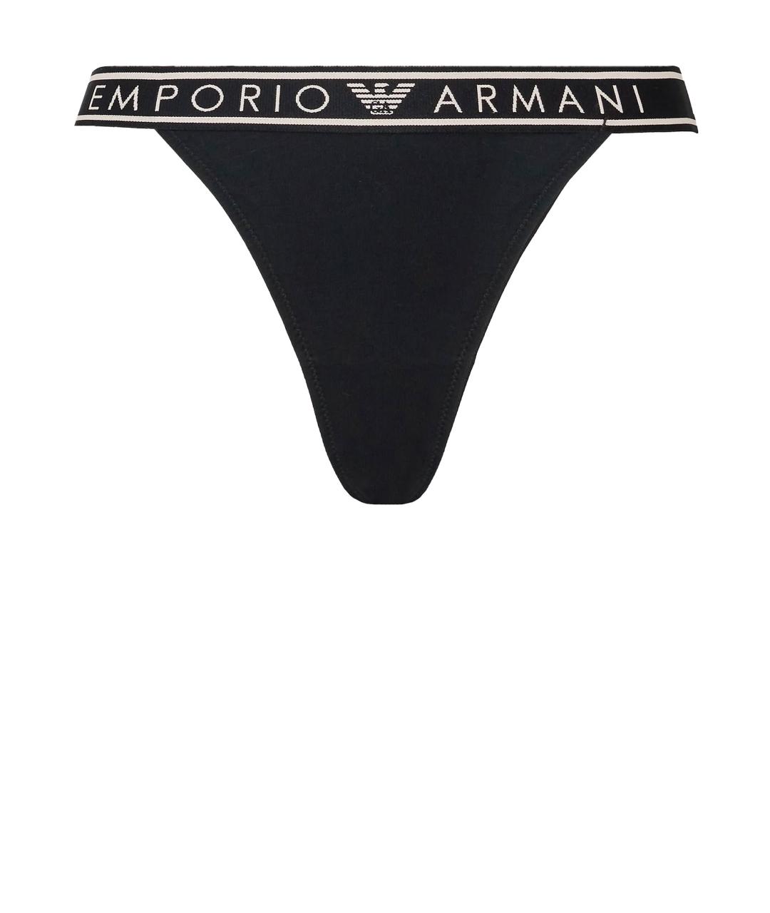 EMPORIO ARMANI Черные трусы, фото 3