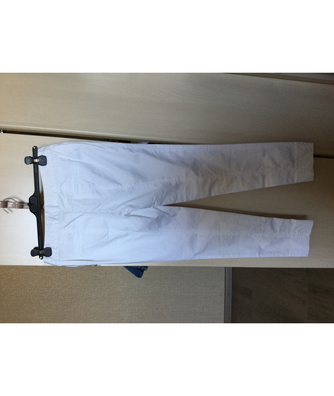 D.EXTERIOR Белые хлопковые брюки узкие, фото 2