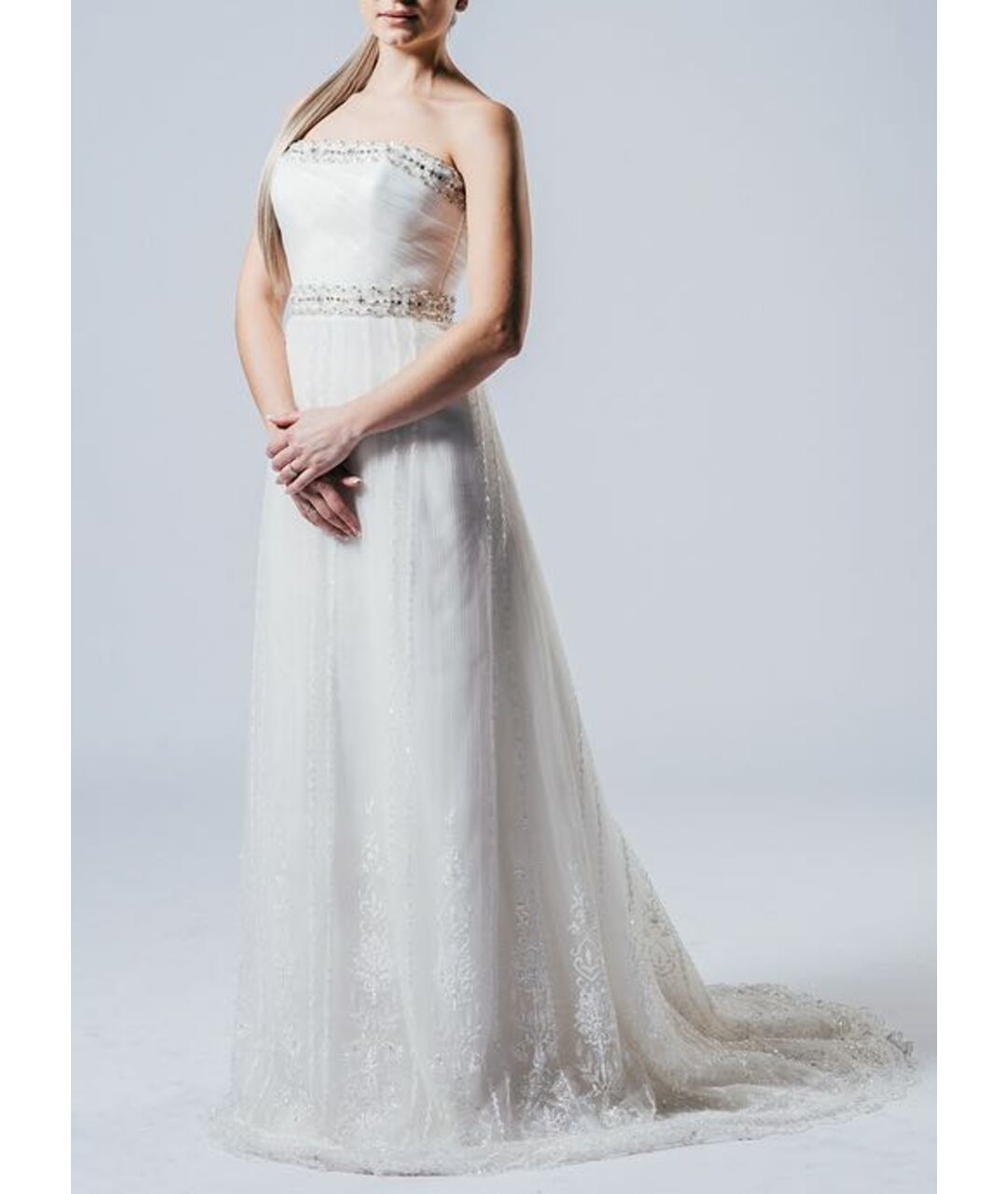 ELIE SAAB Белое свадебное платье, фото 4