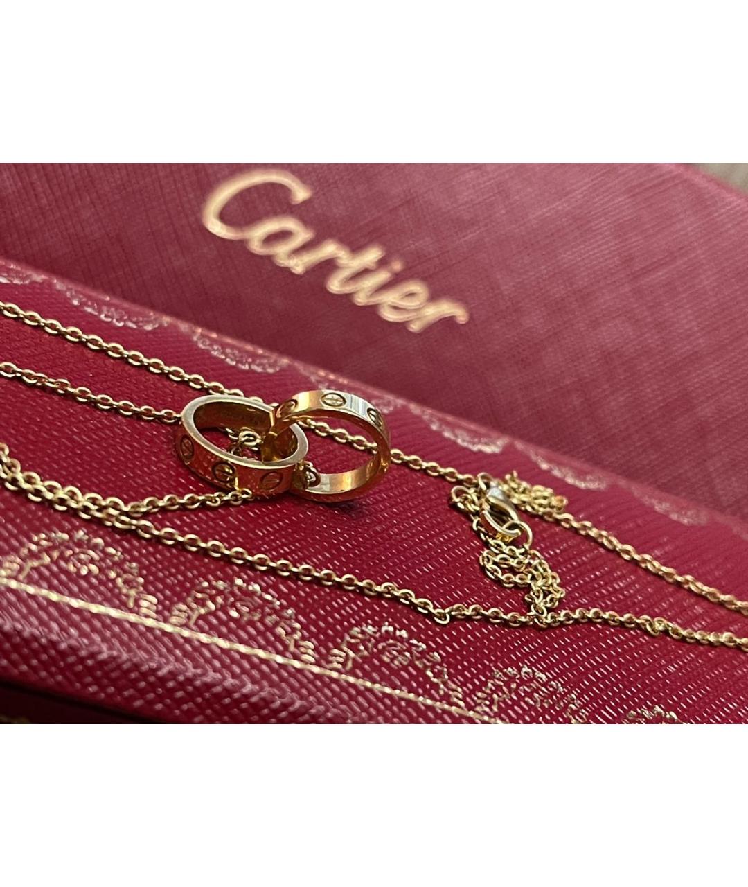 CARTIER Золотое колье из розового золота, фото 2