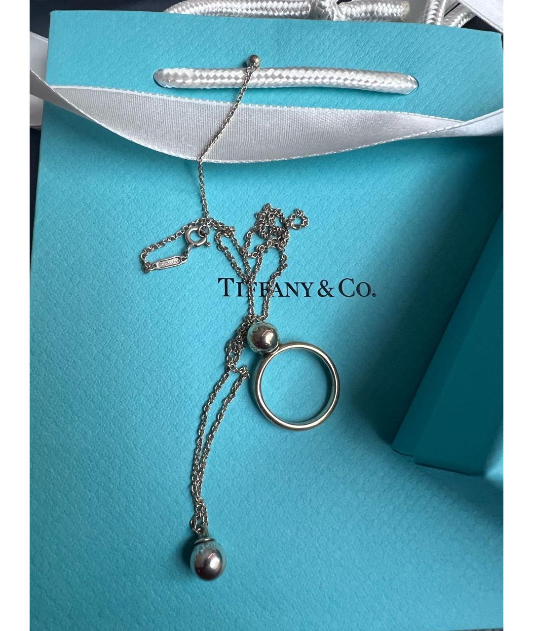 TIFFANY&CO Серебрянный серебряный кулон, фото 7