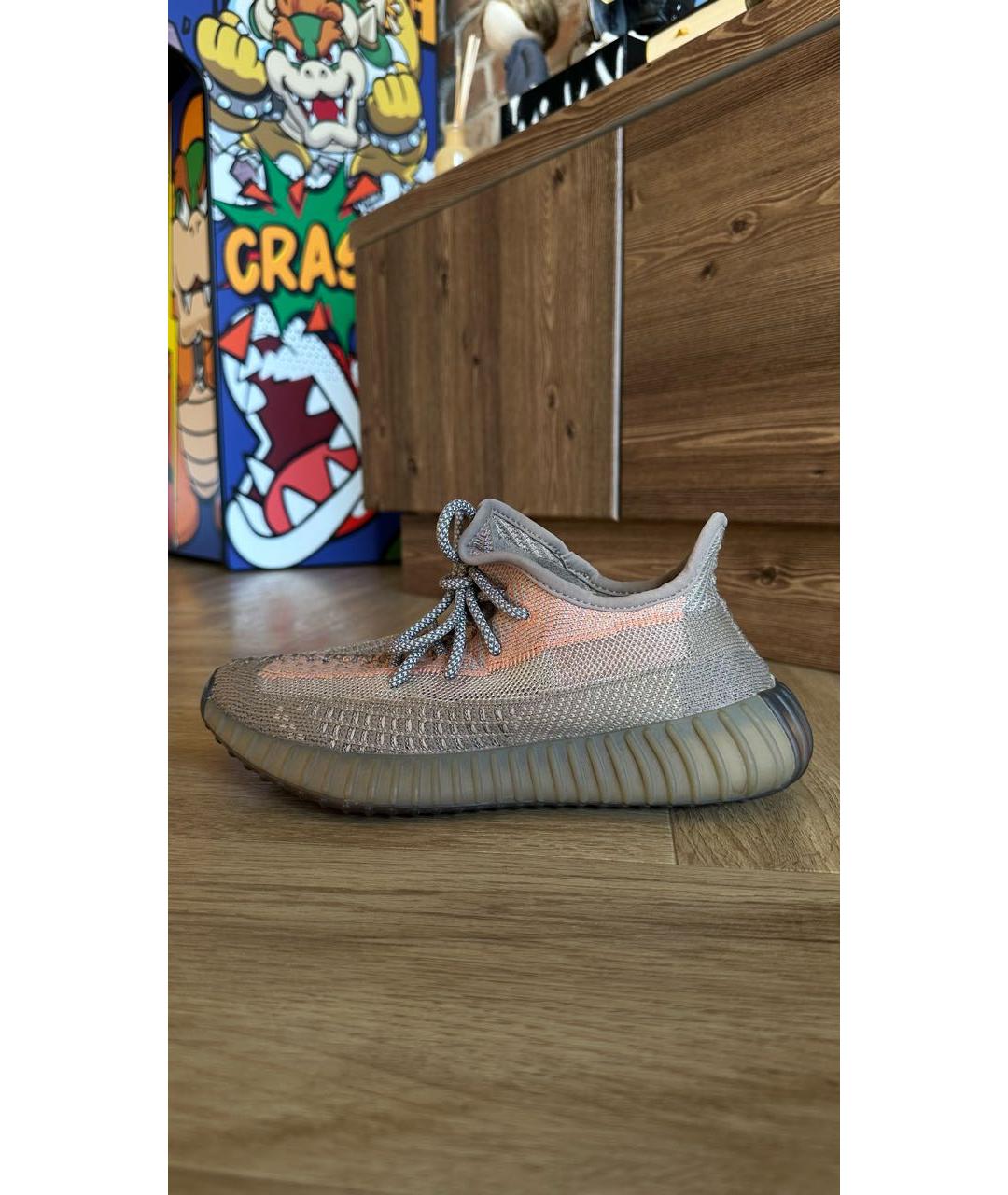 ADIDAS YEEZY Бежевые кроссовки, фото 9