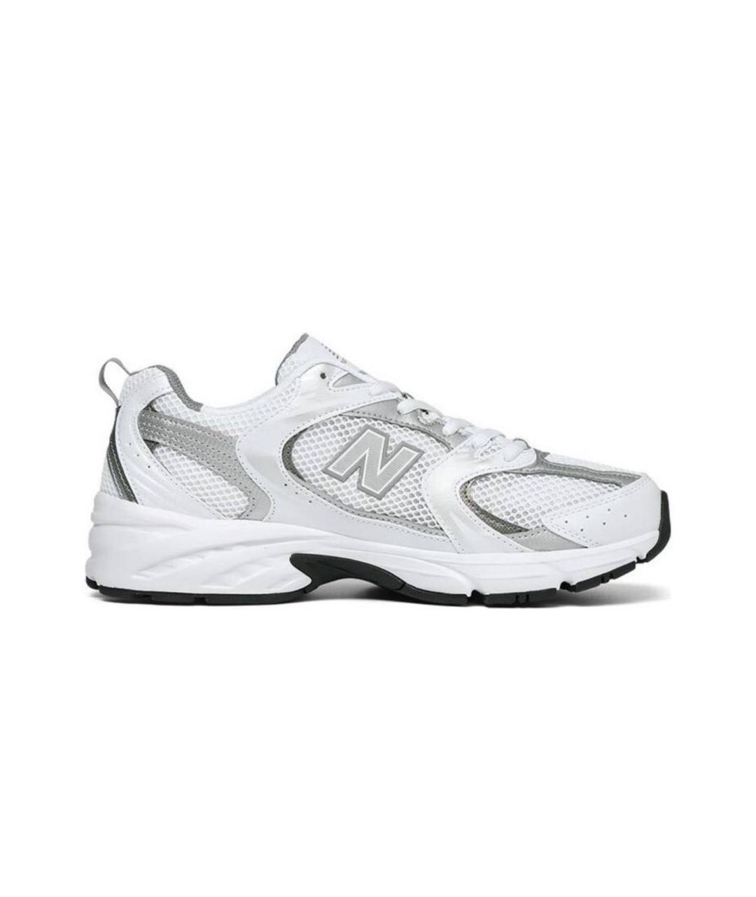 NEW BALANCE Серебряные низкие кроссовки / кеды, фото 1