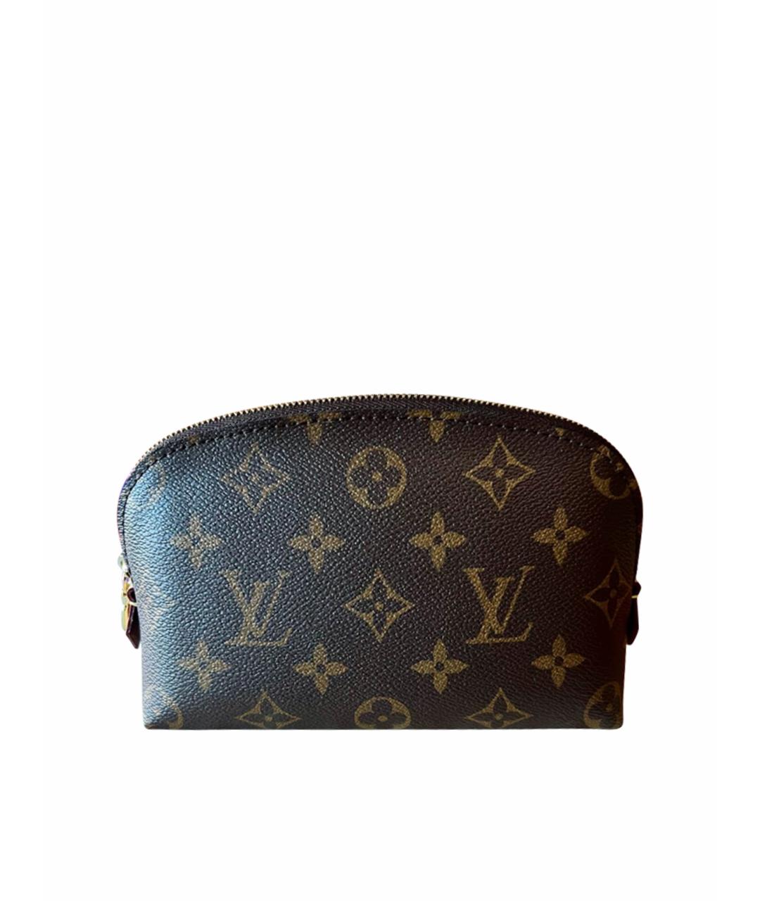 LOUIS VUITTON Коричневая косметичка, фото 1