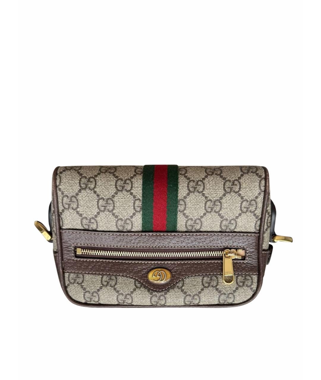 GUCCI Мульти хлопковая сумка через плечо, фото 1