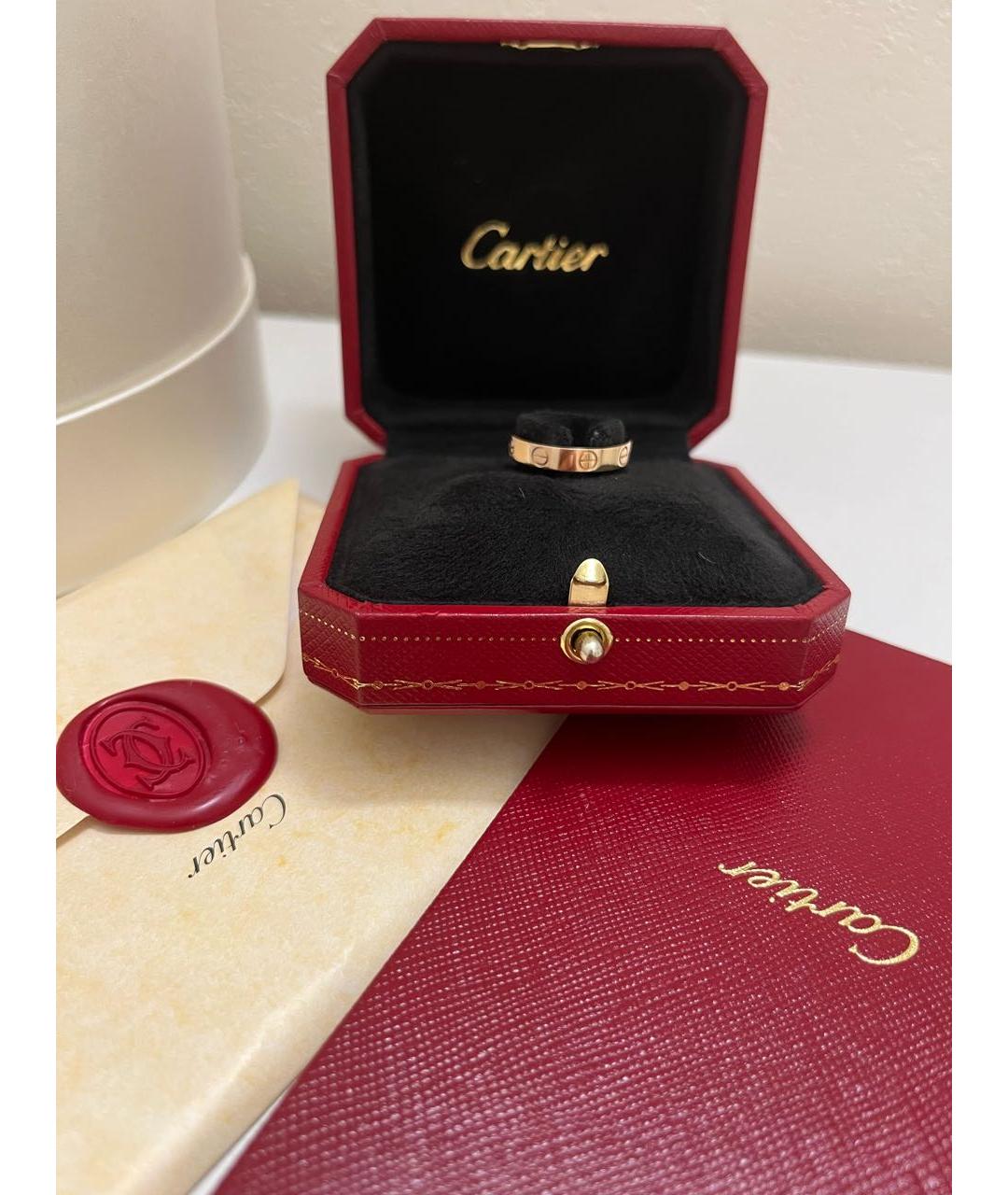 CARTIER Золотое кольцо из розового золота, фото 2