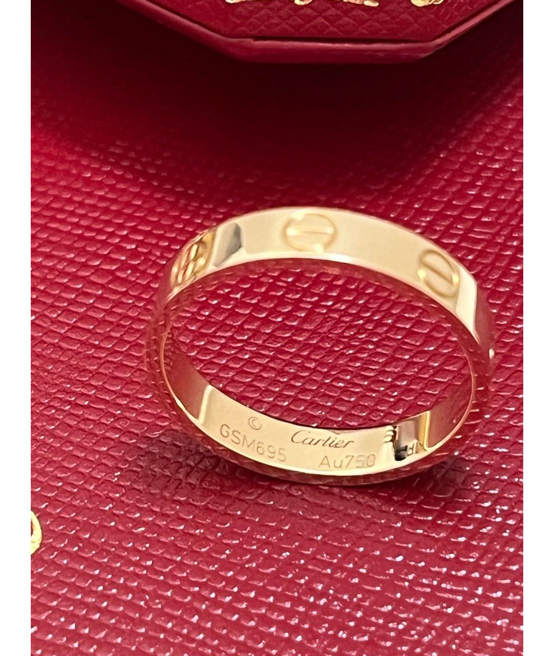 CARTIER Золотое кольцо из розового золота, фото 6