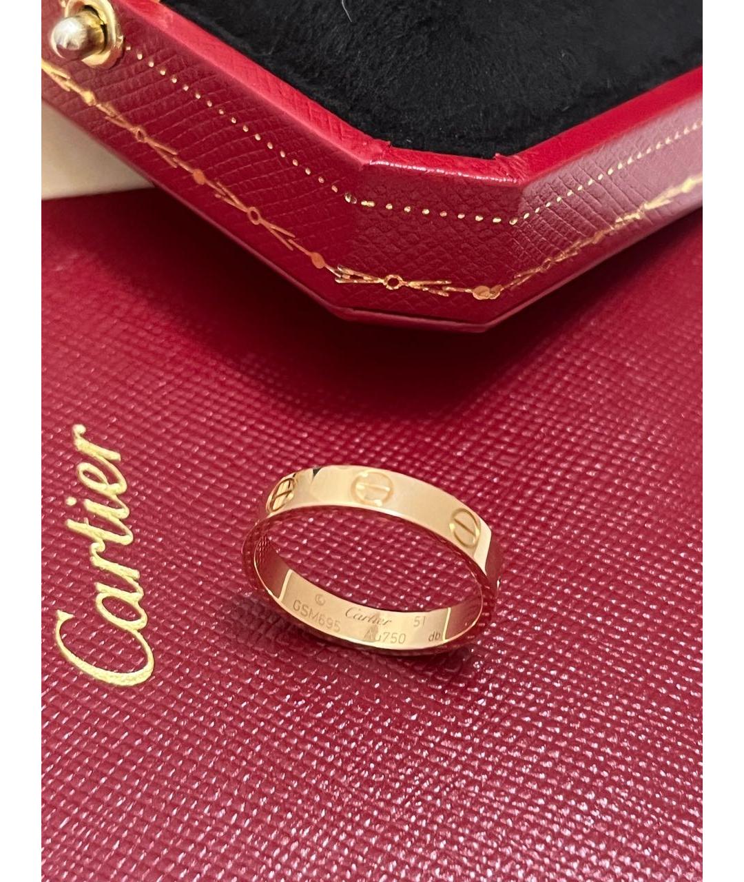 CARTIER Золотое кольцо из розового золота, фото 4