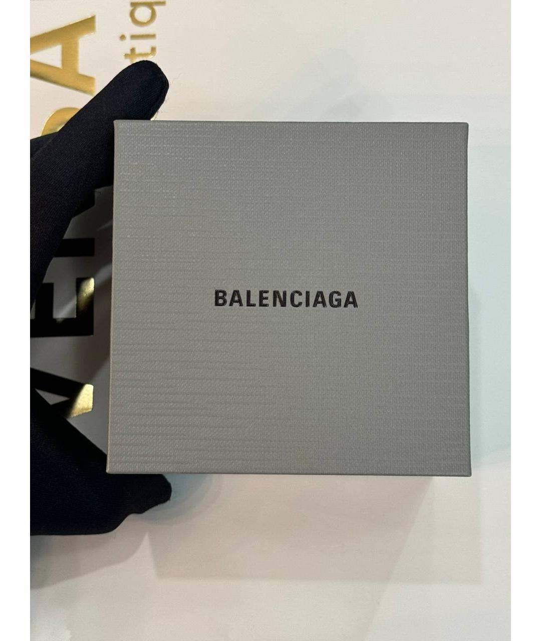 BALENCIAGA Серебряные латунные серьги, фото 7