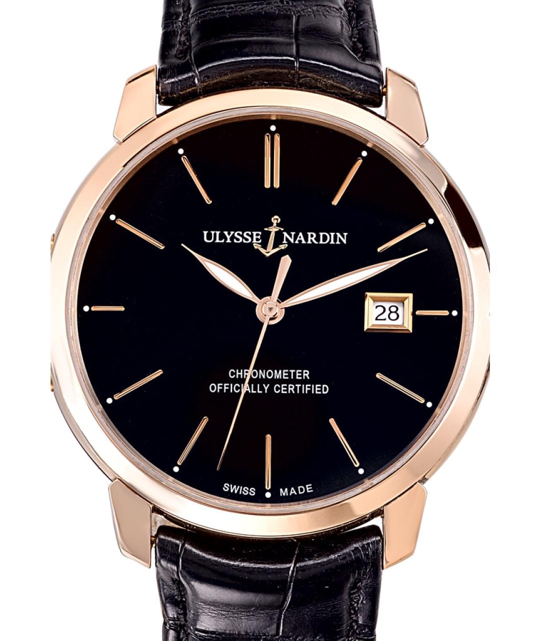 Ulysse Nardin Часы из желтого золота, фото 2