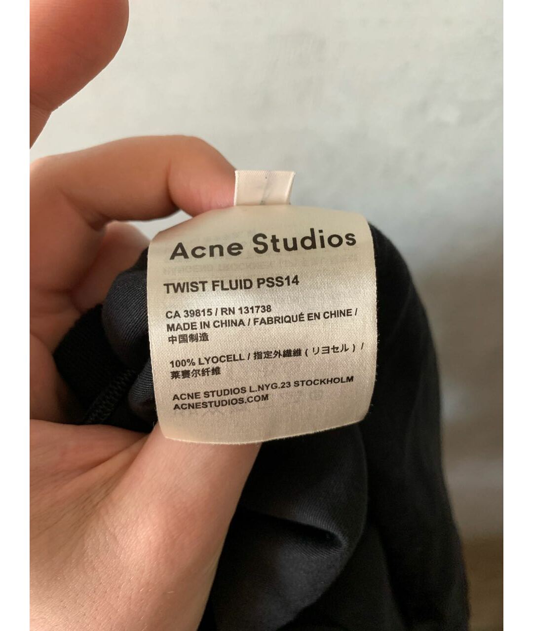 ACNE STUDIOS Черное повседневное платье, фото 7