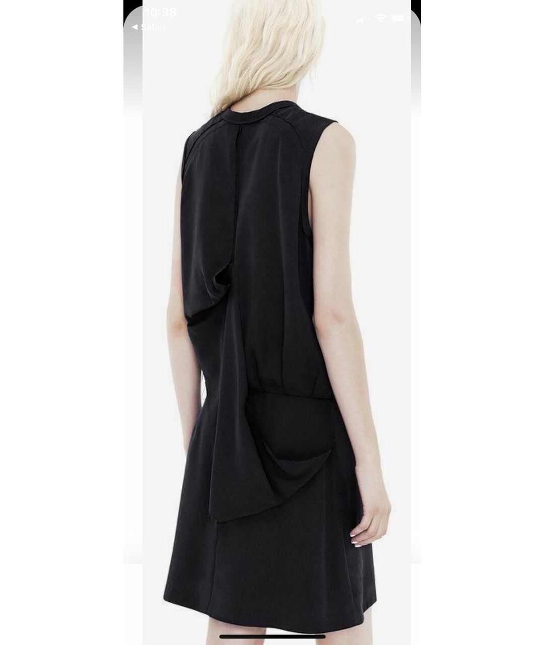ACNE STUDIOS Черное повседневное платье, фото 4
