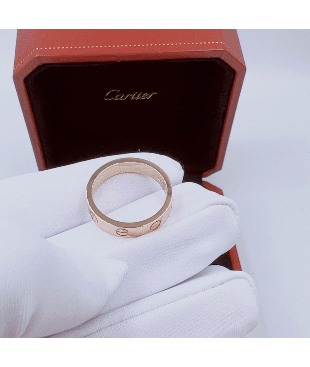 CARTIER Золотое кольцо из розового золота, фото 6