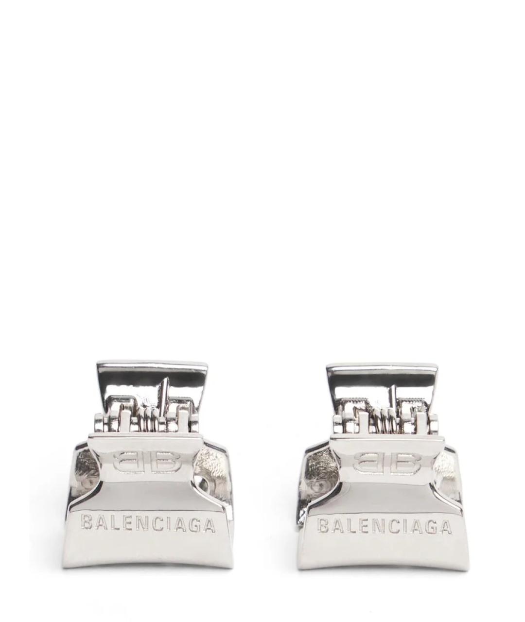 BALENCIAGA Серебряная заколка, фото 1