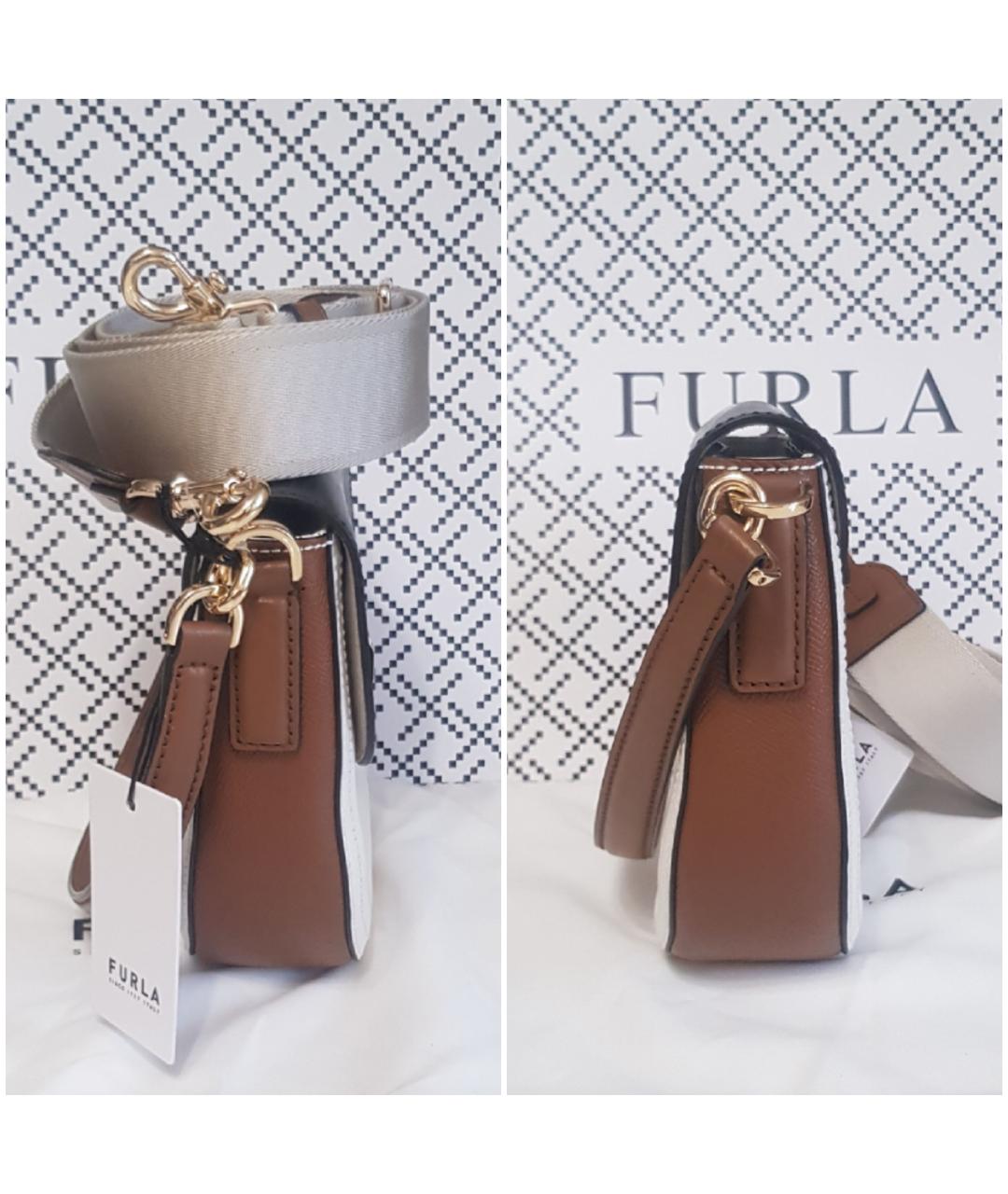 FURLA Мульти кожаная сумка на плечо, фото 4