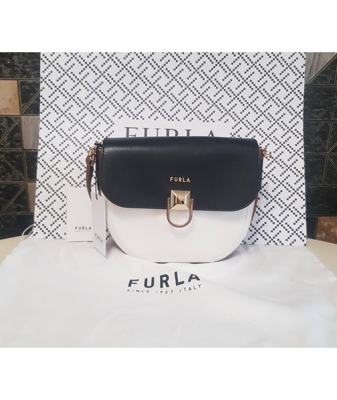 FURLA Мульти кожаная сумка на плечо, фото 10