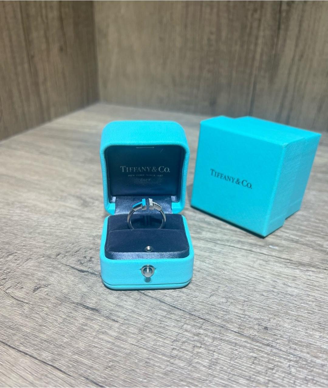 TIFFANY&CO Серебряное кольцо из белого золота, фото 3