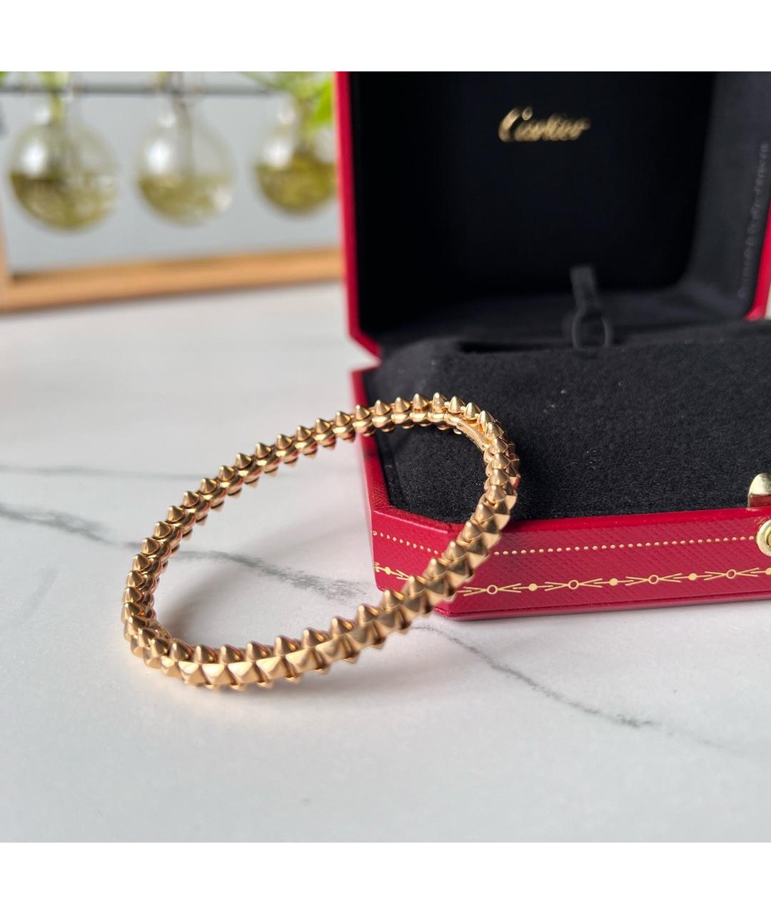 CARTIER Золотой браслет из розового золота, фото 4