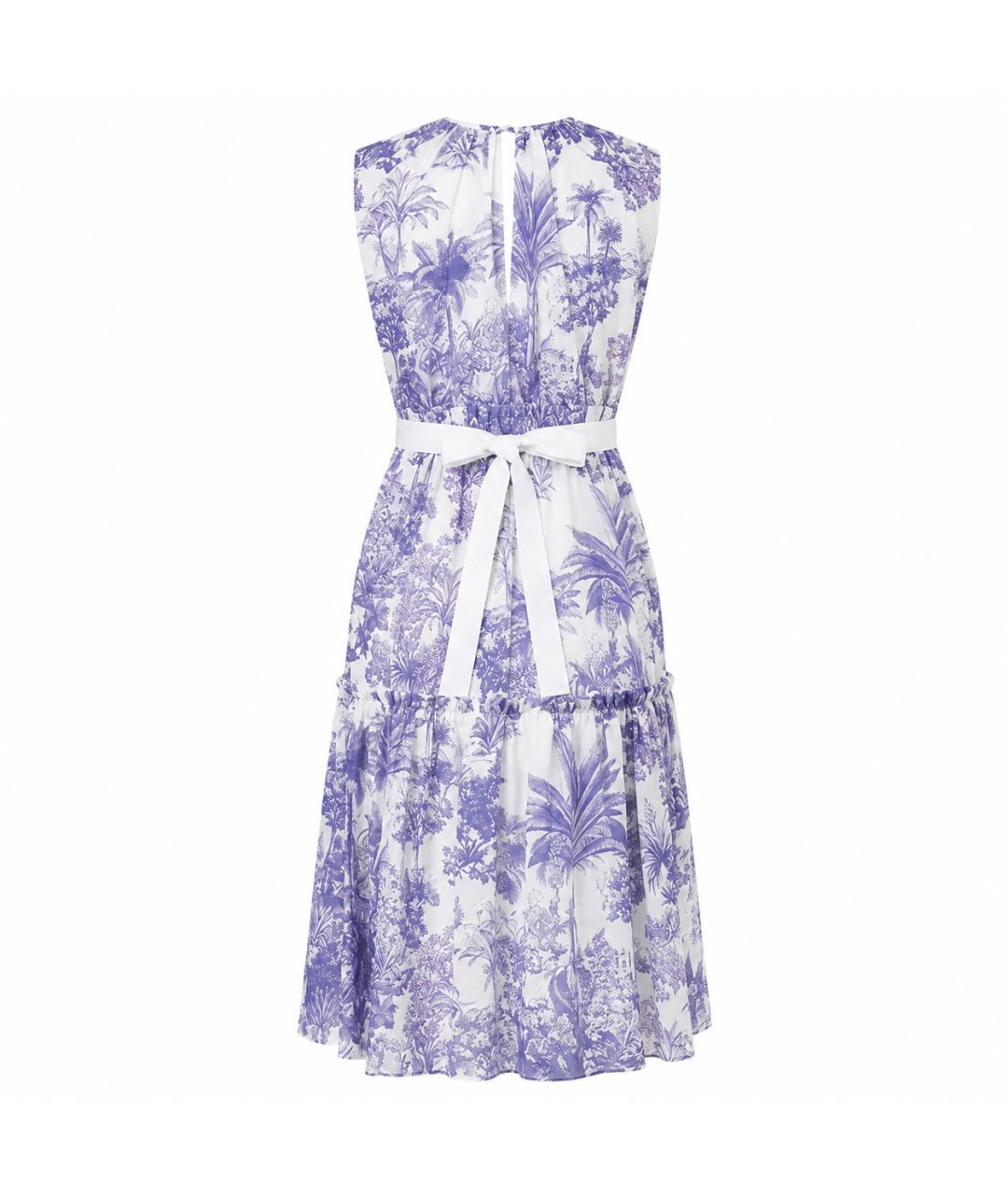 ROCHAS Мульти хлопковое коктейльное платье, фото 3
