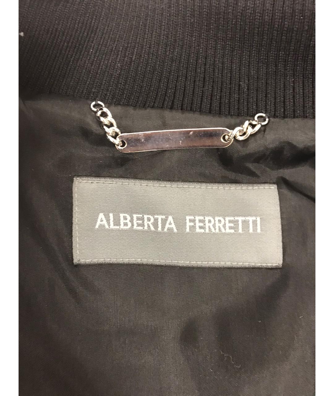 ALBERTA FERRETTI Черная куртка, фото 5