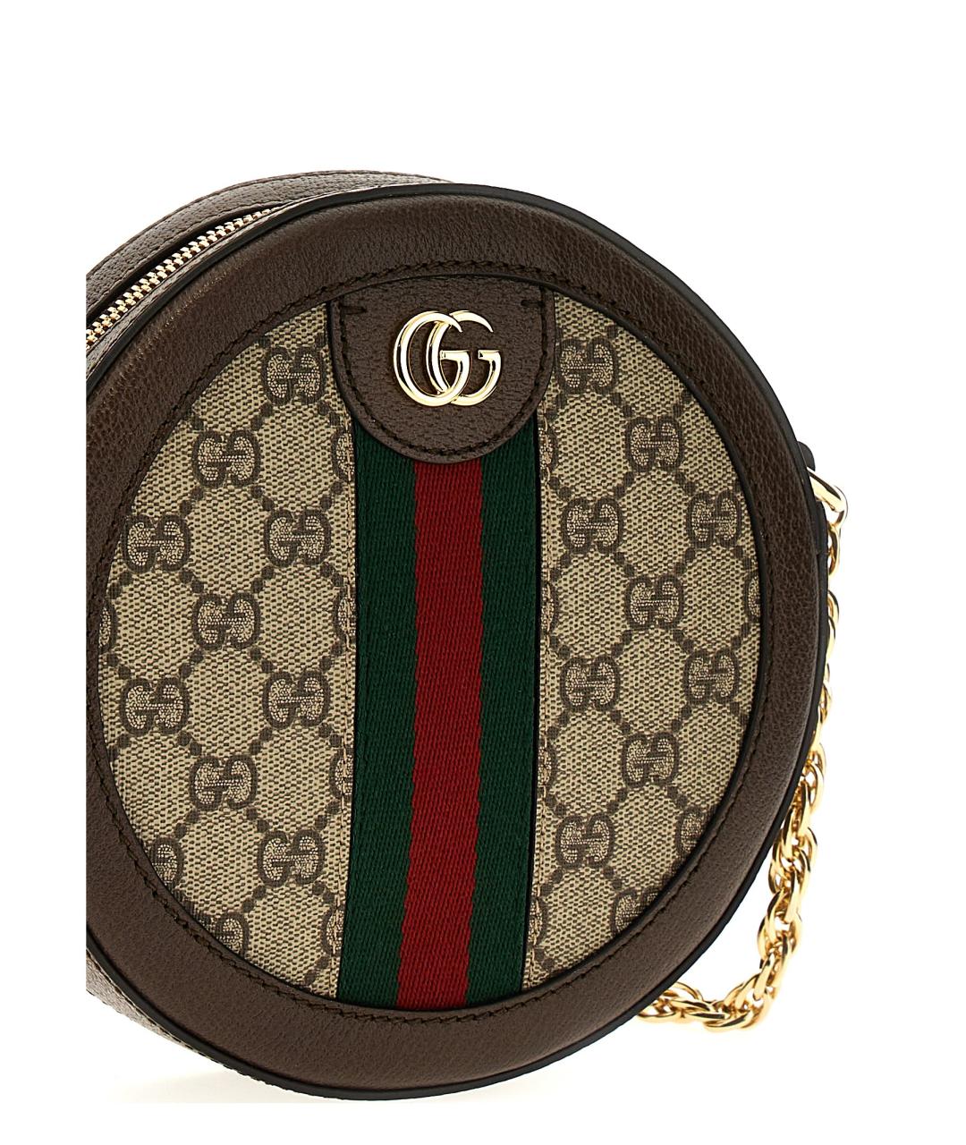 GUCCI Коричневая сумка через плечо, фото 3