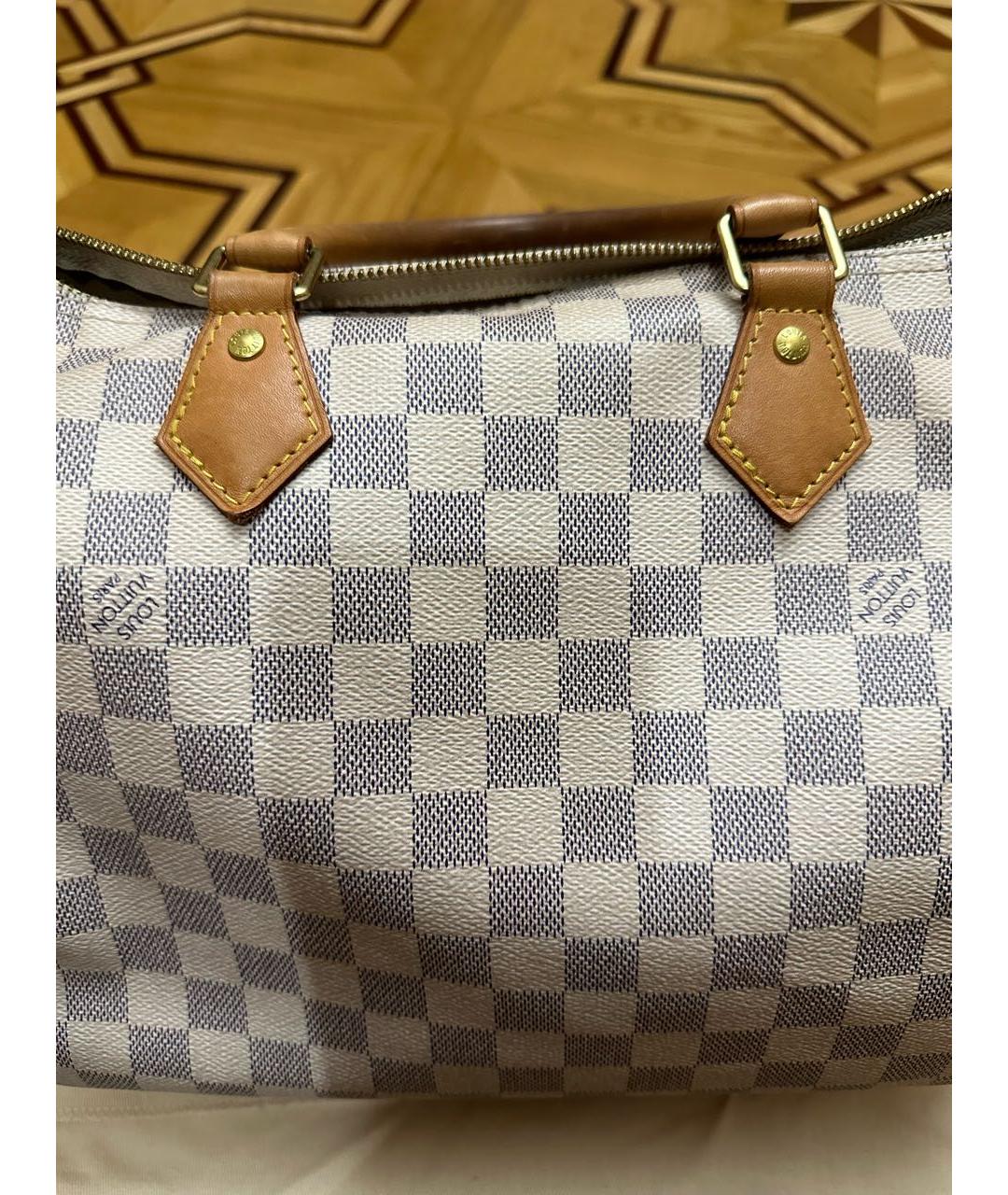 LOUIS VUITTON Белая сумка тоут, фото 3