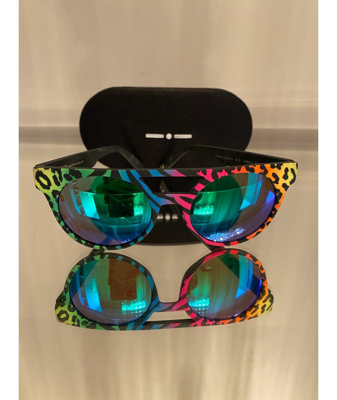 ITALIA INDEPENDENT Мульти пластиковые солнцезащитные очки, фото 6