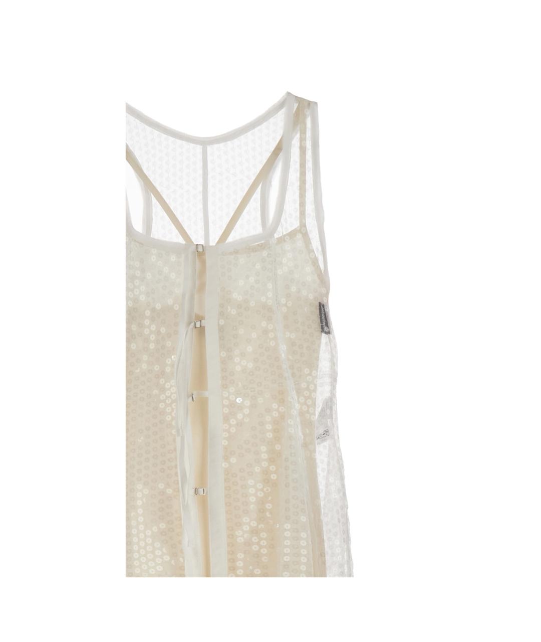 JACQUEMUS Мульти полиэстеровое коктейльное платье, фото 3