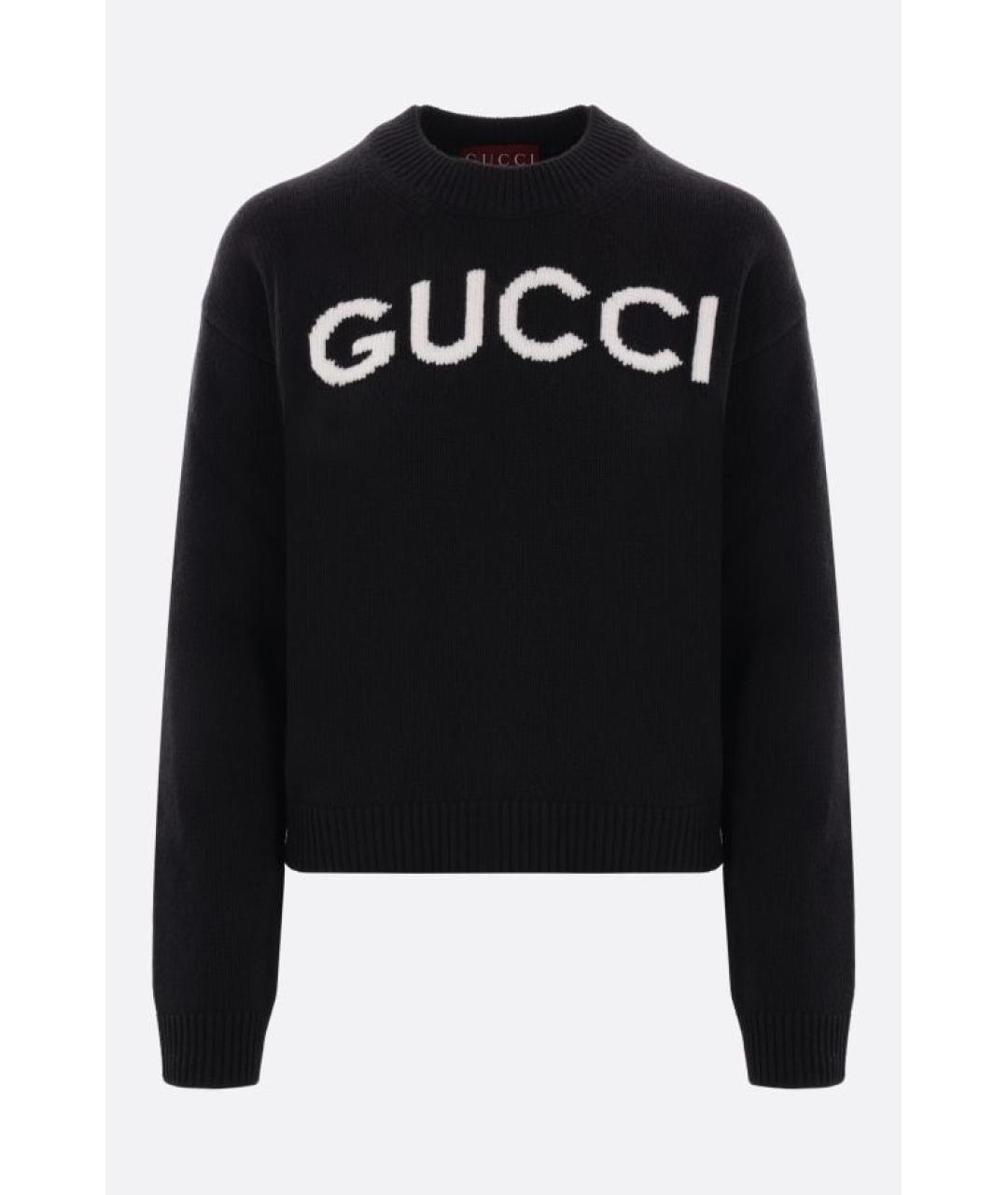 GUCCI Черный джемпер / свитер, фото 3