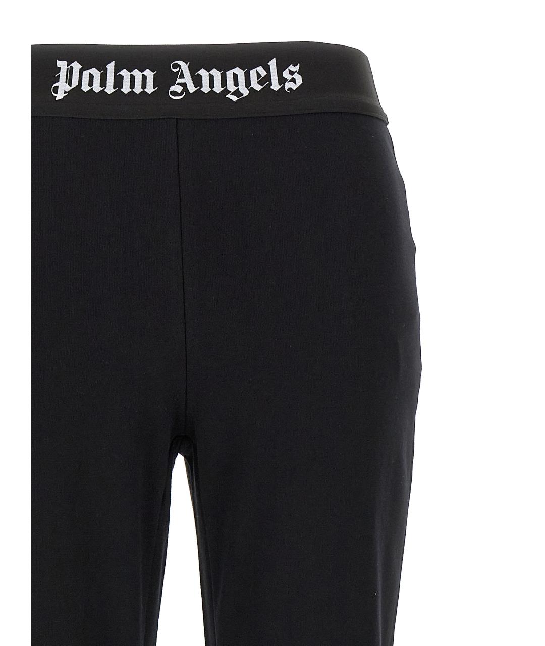 PALM ANGELS Черные хлопковые брюки узкие, фото 3