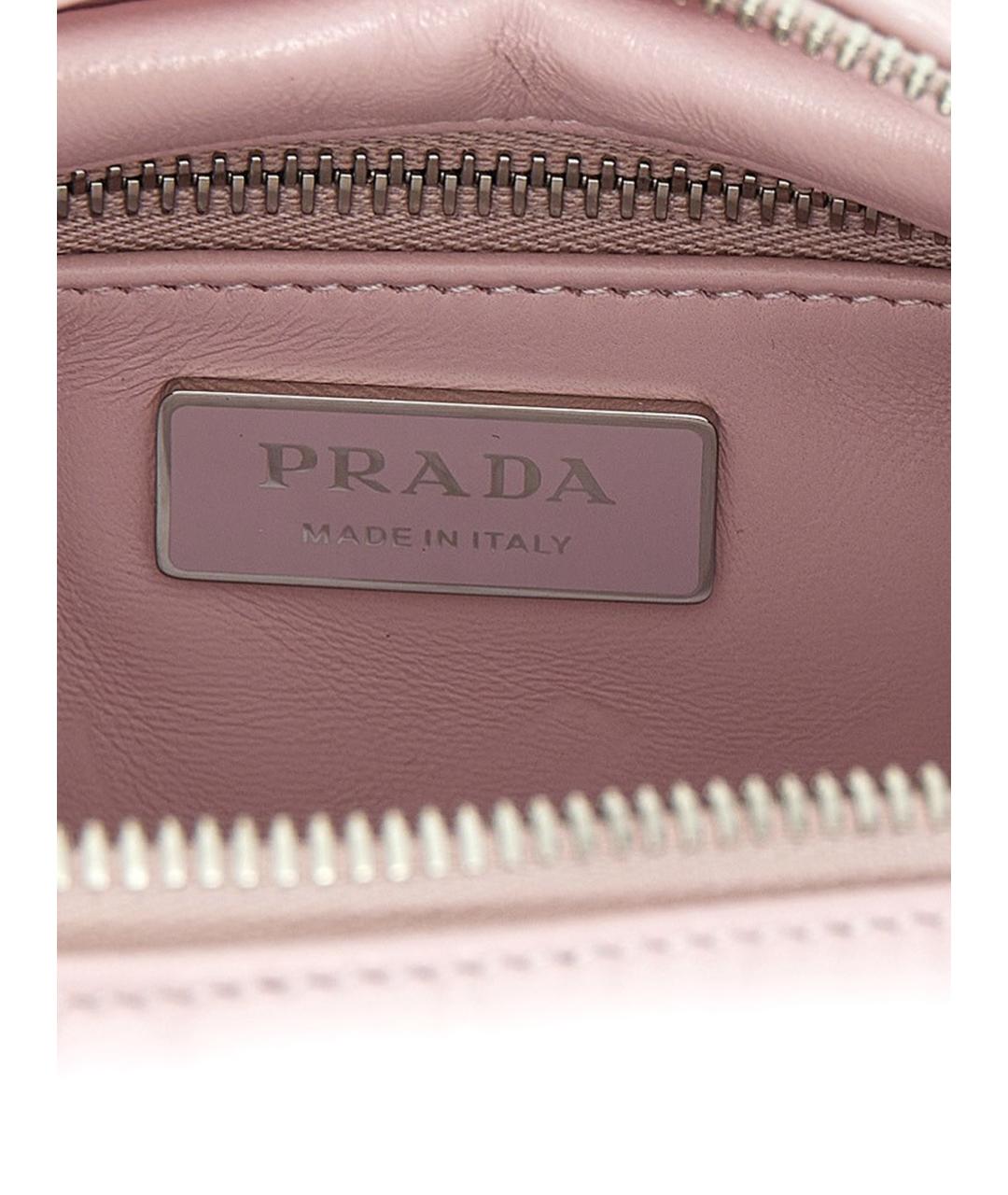 PRADA Розовая сумка через плечо, фото 4