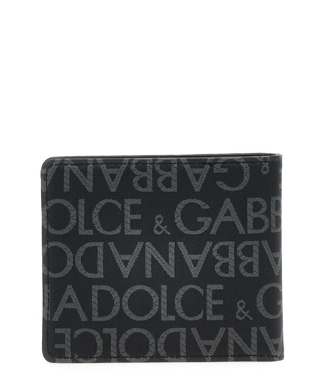 DOLCE&GABBANA Черный кошелек, фото 2