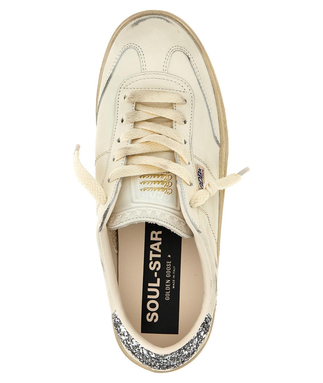 GOLDEN GOOSE DELUXE BRAND Мульти кожаные кеды, фото 4