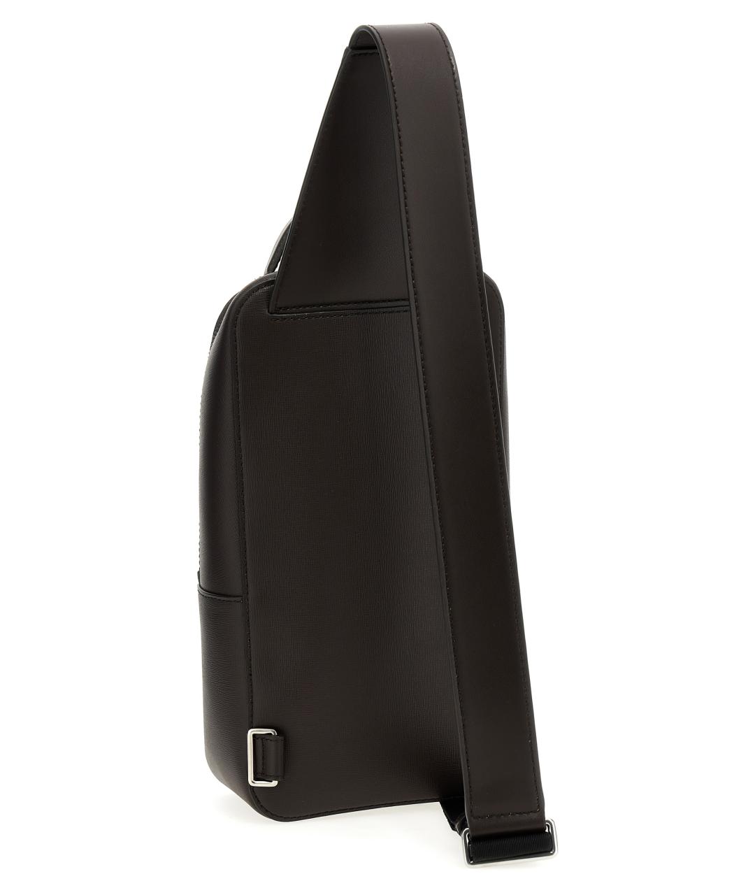 BALLY Коричневая кожаная сумка на плечо, фото 2