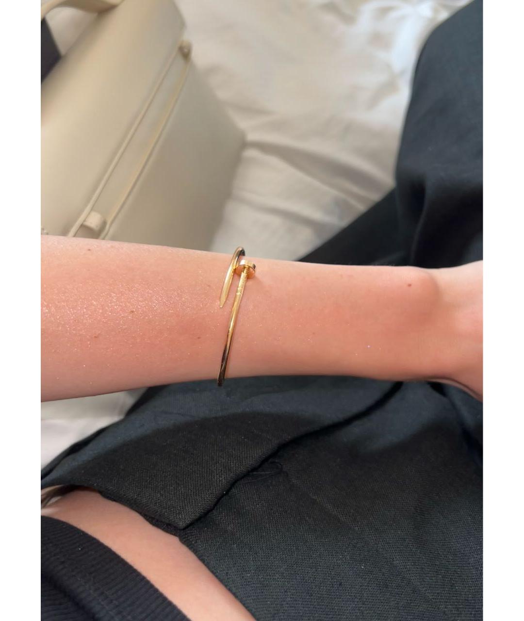 CARTIER Золотой браслет из розового золота, фото 4