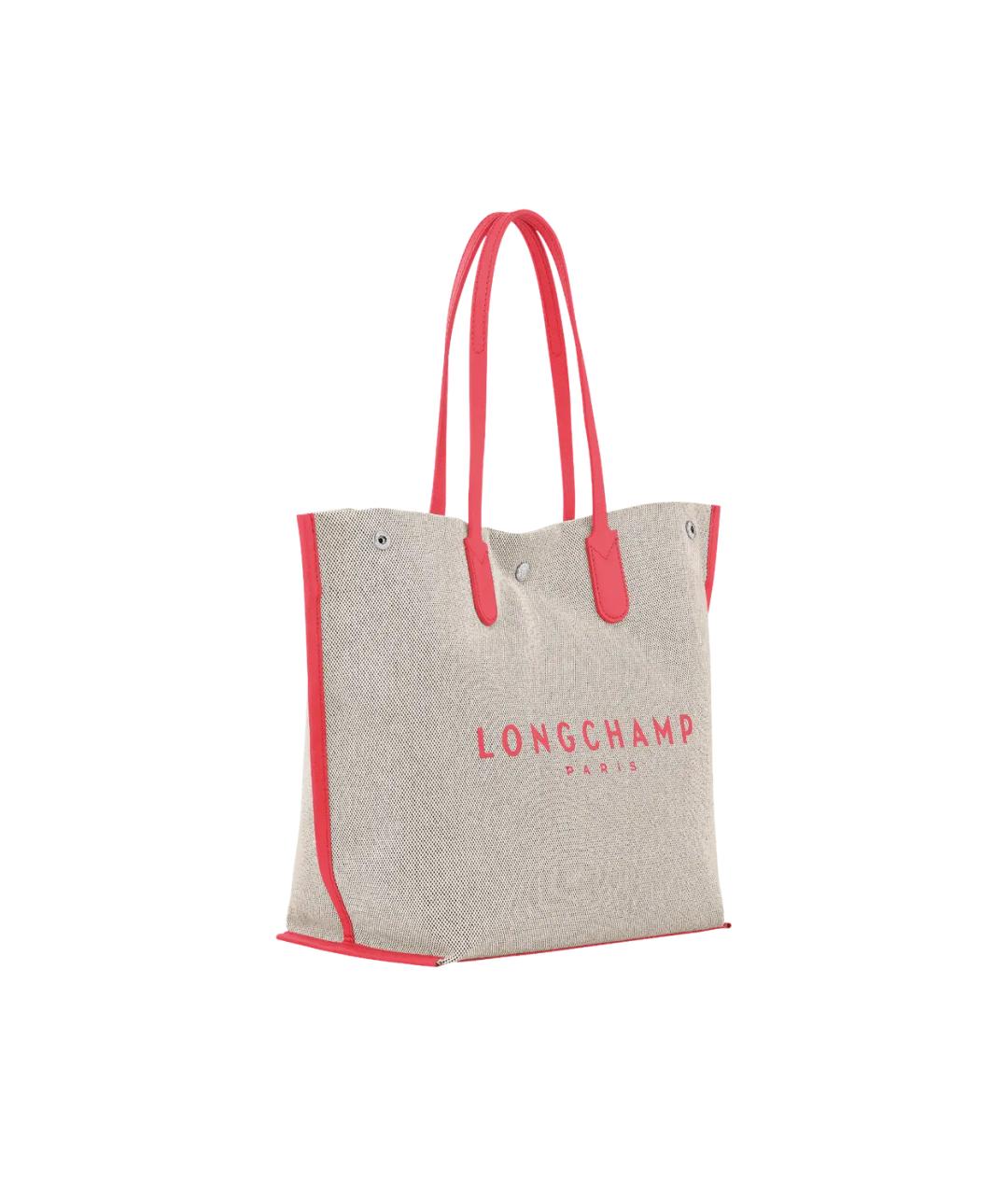 LONGCHAMP Бежевая сумка тоут, фото 3