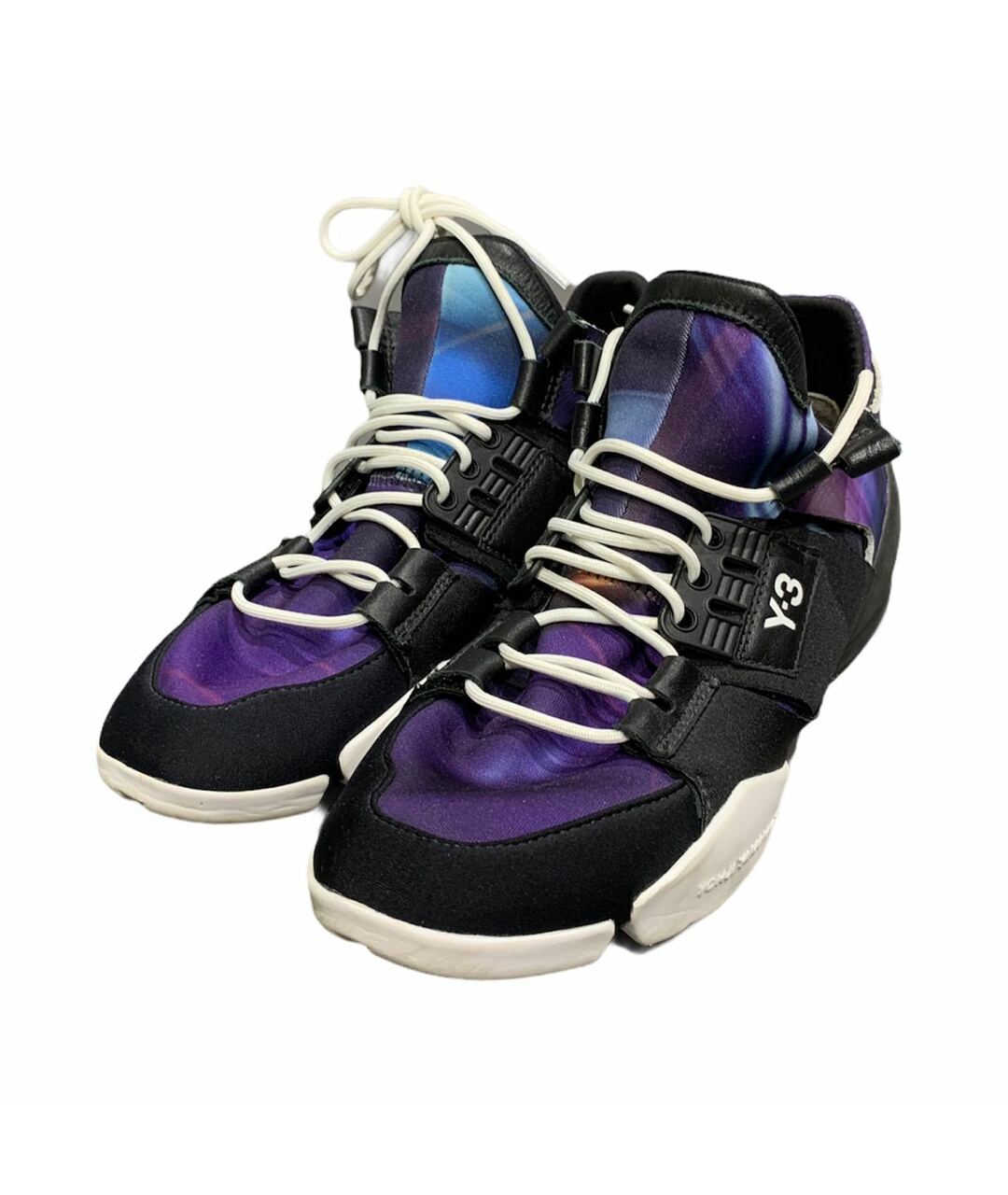 Y-3 Фиолетовые текстильные кроссовки, фото 3